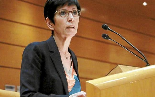 La portavoz del PNV en el Senado, Estefanía Beltrán de Heredia.