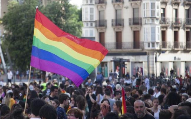 Manifestación del Día Internacional del Orgullo LGTBI+ en Vitoria Manifestación del Día Internacional del Orgullo LGTBI+ en Vitoria