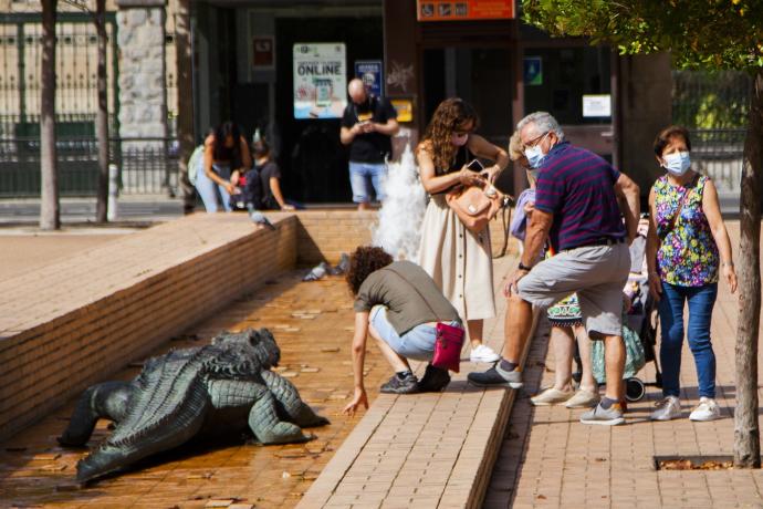 La incidencia del covid también cae de forma significativa en Vitoria.