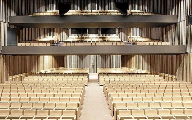 Sala María de Maeztu del Palacio Europa. Foto: DNA