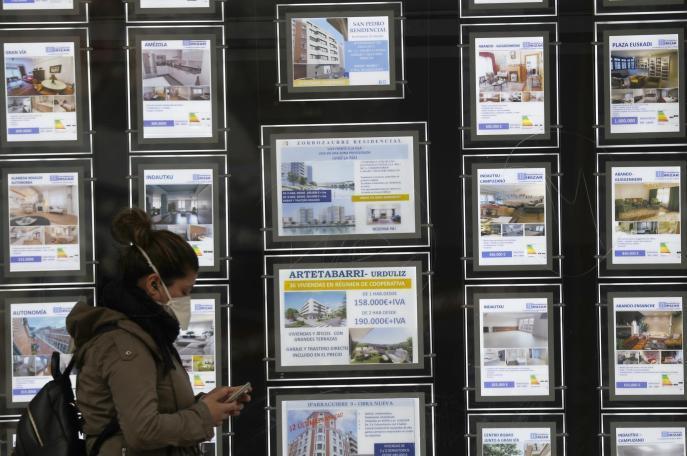 La compraventa de viviendas en Euskadi bajó un 6,1 % en octubre