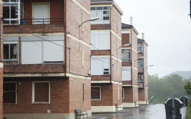 Varios bloques de viviendas.