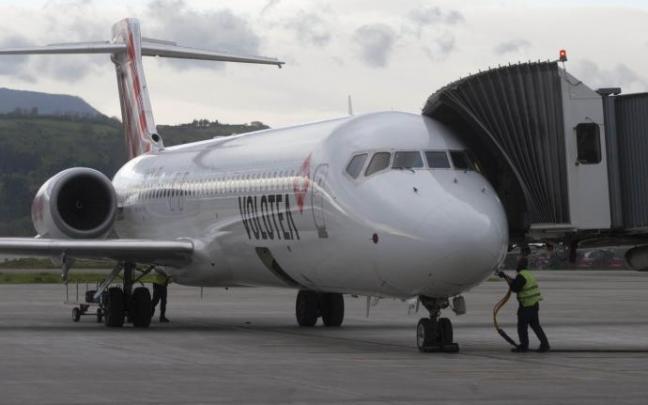 Volotea apostó con las autoridades de Castellón para abrir una nueva ruta con Bilbao el pasado año Volotea apostó con las autoridades de Castellón para abrir una nueva ruta con Bilbao el pasado año