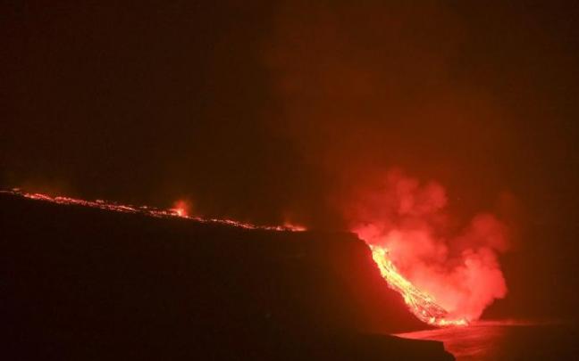 El Instituto Español de Oceanografía calcula que se está generando un depósito de más de 50 metros de altura