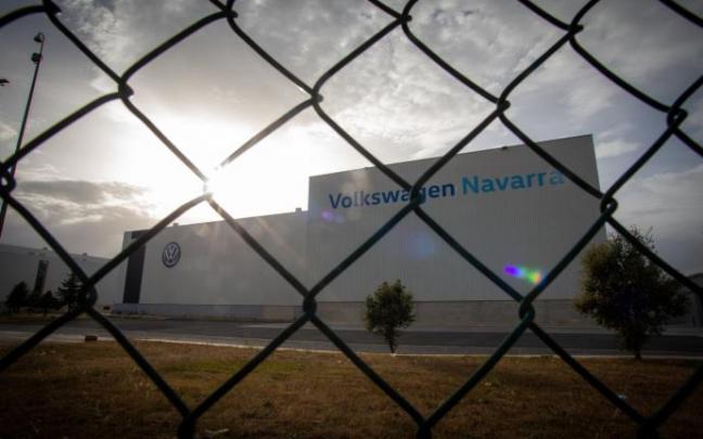 Exterior de la fábrica de Volkswagen en Navarra. Exterior de la fábrica de Volkswagen en Navarra.