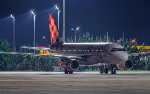 Un avión de Volotea.