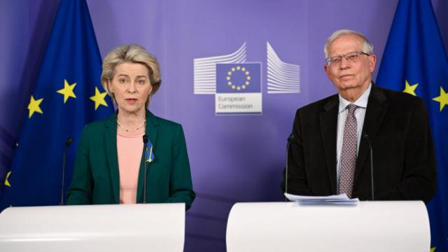 Será la primera visita de Von der Leyen y Borrell a Ucrania desde la invasión rusa