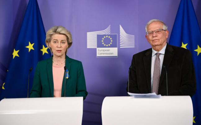 Será la primera visita de Von der Leyen y Borrell a Ucrania desde la invasión rusa