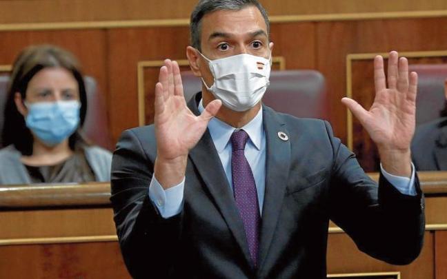 Pedro Sánchez, durante una sesión en el Congreso de los Diputados. Pedro Sánchez, durante una sesión en el Congreso de los Diputados.