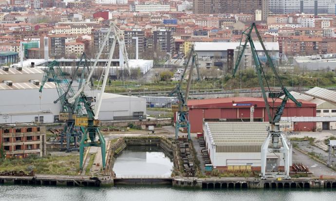 Imagen de una parte de los terrenos de La Naval.