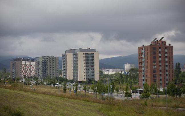 Arkaiate y Larrein son los dos sectores más alejados de Salburua. Muchos de sus edificios se han levantado a salto de mata, sobre parcelas separadas unas de otras y sin seguir un orden de construcción continuado desde el centro del barrio hacia el exterio