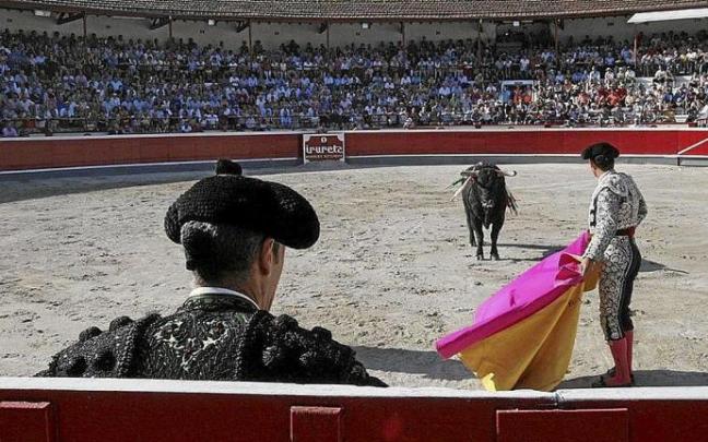 La plaza de toros de Azpeitia a rebosar, antes de la pandemia. La plaza de toros de Azpeitia a rebosar, antes de la pandemia.