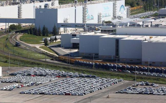 La factoría de VW Navarra. La factoría de VW Navarra.