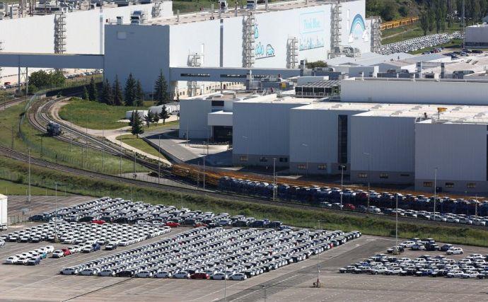 Planta de VW Navarra.