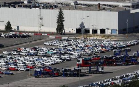 La factoría de VW Navarra, en Landaben.