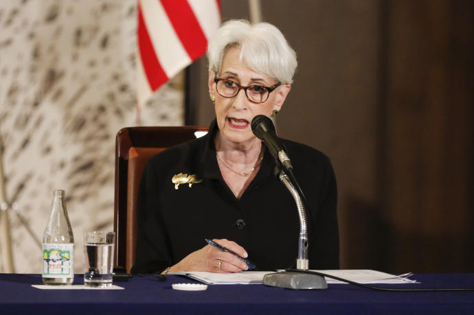 La secretaria de Estado adjunta de EEUU, Wendy Sherman.