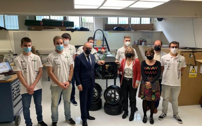 Momento de la visita.