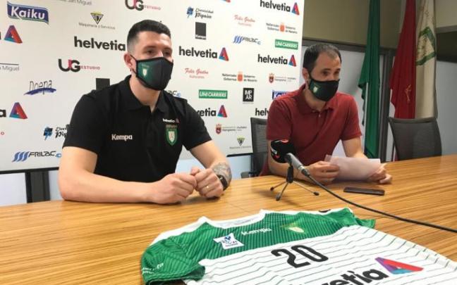 Arthur Pereira con Miguel Goñi