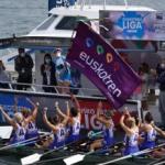 Arraun Lagunak domina también en Santurtzi y acaricia el título