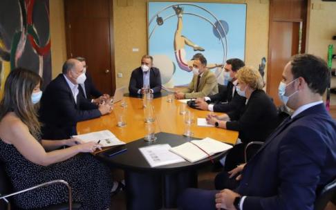 Momento del encuentro.