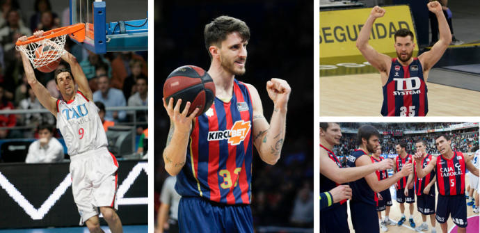 Patrocinadores del Baskonia durante estas últimas temporadas