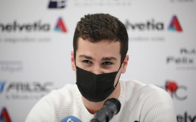 Ander Izquierdo, en el anuncio