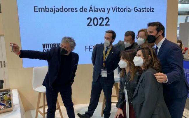 Foto de los embajadores en Fitur 2022 Foto de los embajadores en Fitur 2022