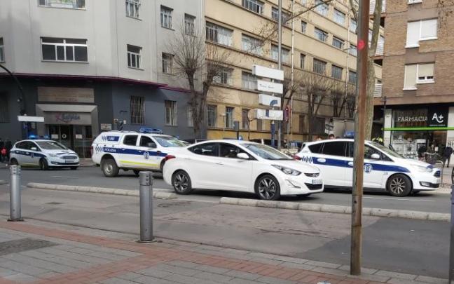 Imágenes de la actuación policial.