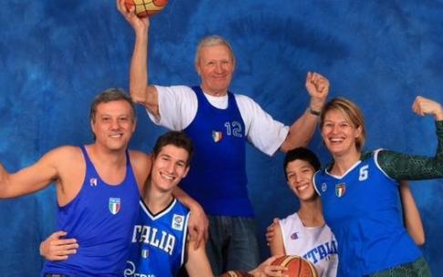 Simone Fontecchio proviene de una familia deportista.