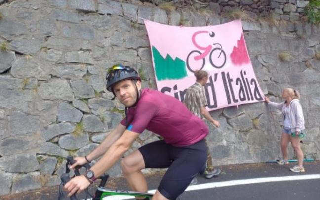 Asier Illarramendi subiendo el Mortirolo