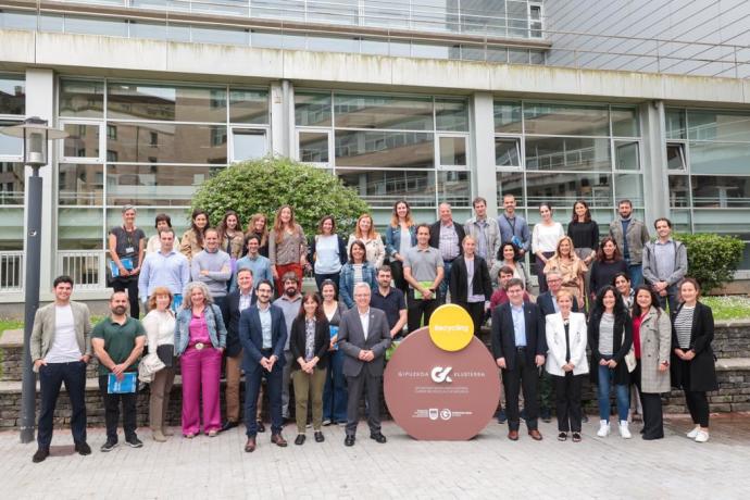 Reunión de trabajo del cluster del reciclaje, celebrada este martes