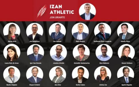 Jon Uriarte ha presentado a los 18 integrantes de su plancha.
