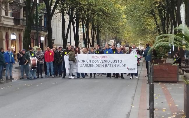 huelga Bizakibus