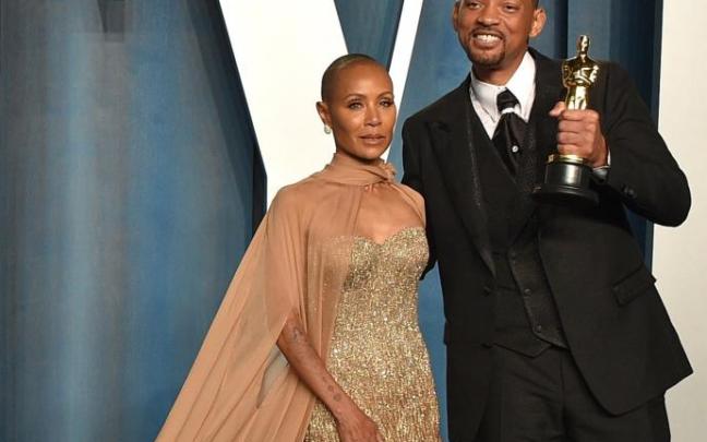 Will Smith con su oscar. Will Smith con su oscar.