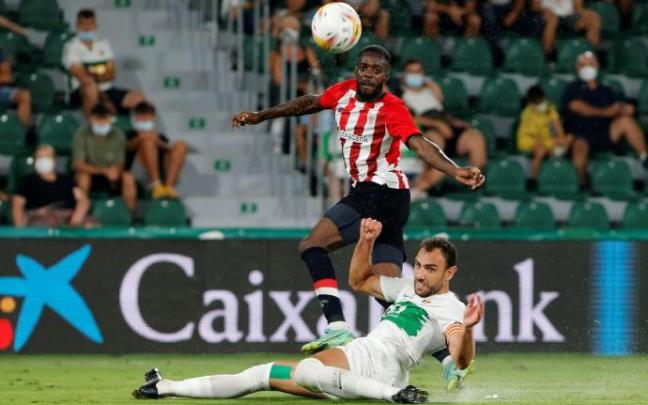 Iñaki Williams, en el debut liguero ante el Elche Iñaki Williams, en el debut liguero ante el Elche