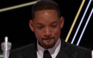 Will Smith, durante su discurso de agradecimiento del Oscar por "King Richard" Will Smith, durante su discurso de agradecimiento del Oscar por "King Richard"