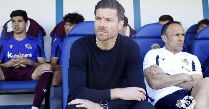 Xabi Alonso, en un partido del Sanse