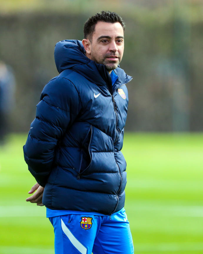 Xavi, entrenador del FC Barcelona.