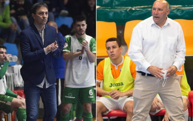 Imanol Arregui y José Lucas Mena, 'Pato'.