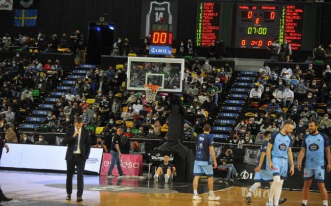 El Bilbao Basket-Breogán fue suspendido el pasado domingo El Bilbao Basket-Breogán fue suspendido el pasado domingo