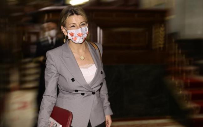 La vicepresidenta segunda y ministra de Trabajo y Economía Social, Yolanda Díaz.