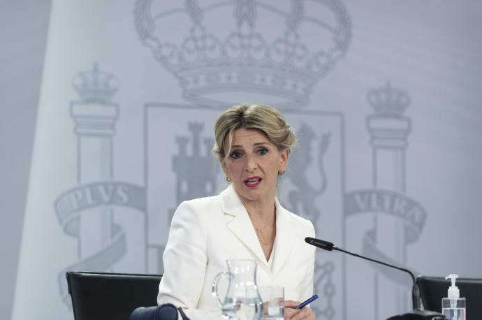 Yolanda Díaz.