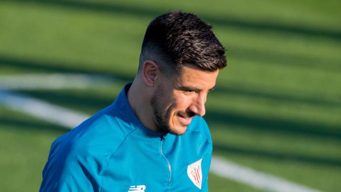 Yuri Berchiche durante un entrenamiento.