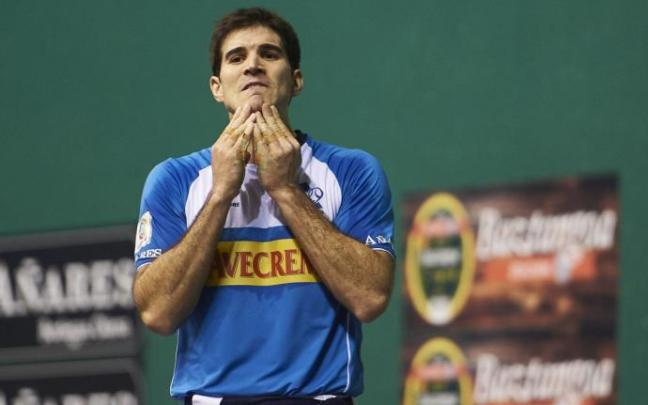 José Javier Zabaleta tiene tres txapelas del Campeonato de Parejas.