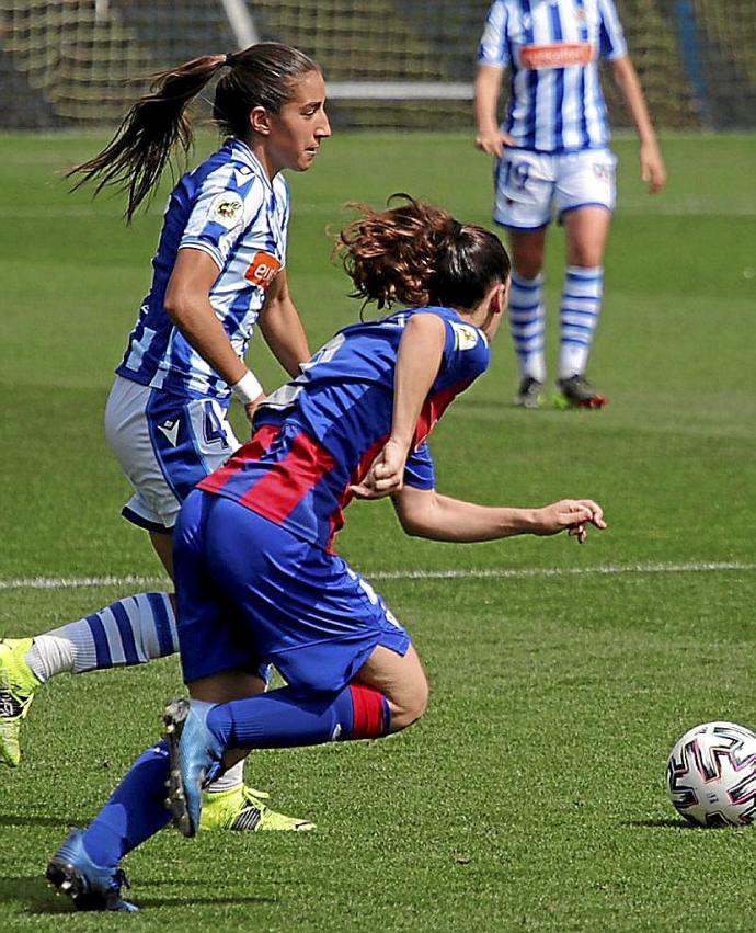 Imagen de un derbi entre Eibar y Real. Foto: Arnaitz Rubio