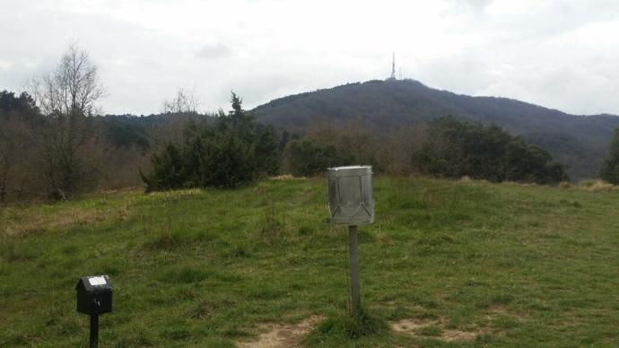 La cumbre de Zaldiaran, en los Montes de Vitoria.