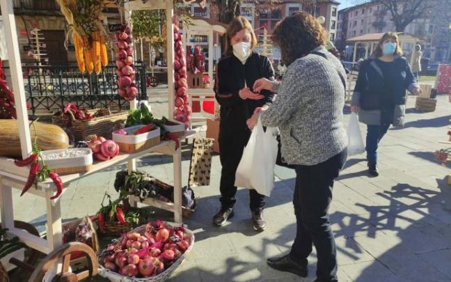 Ana Mari Llaguno se sacó la espina de la feria de Gangas sin celebrar en 2020 y 2021. Ana Mari Llaguno se sacó la espina de la feria de Gangas sin celebrar en 2020 y 2021.