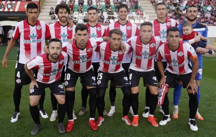 Una alineación del Zamora, en la presente temporada.