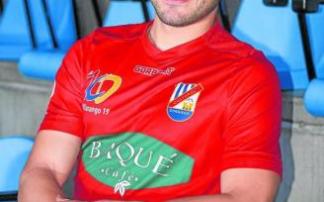 Andoni Errasti, antes de un entrenamiento en Tabira. Foto: José Mari Martínez