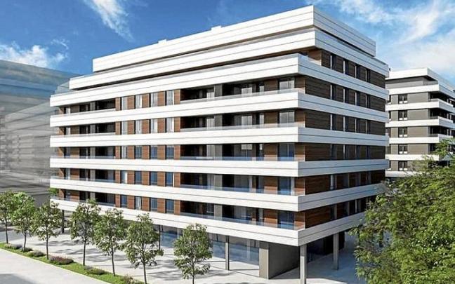 La edificación se situará en la parcela R3 del área de Salberdin. Foto: N.G.